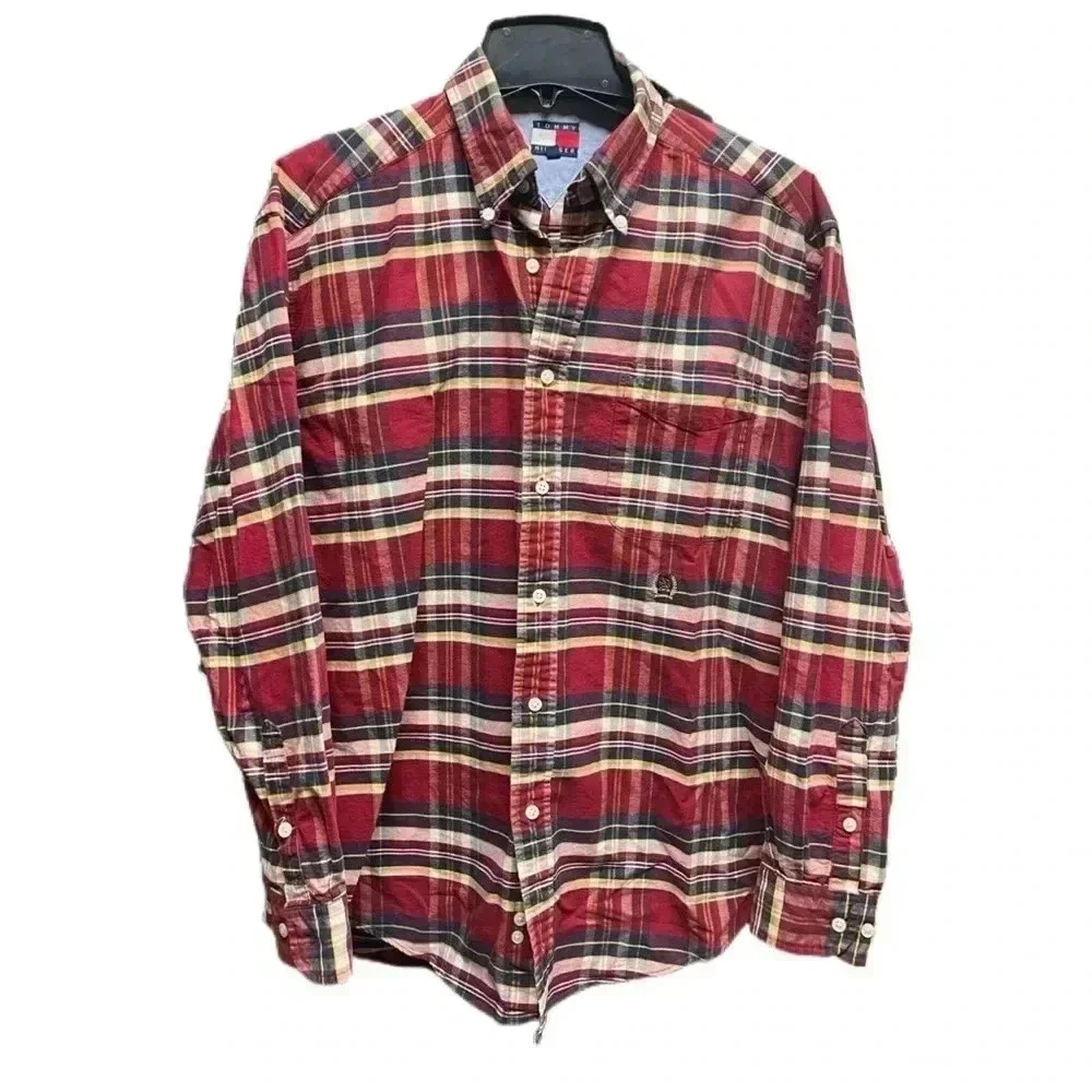 Tommy Hilfiger Vintage Button Down Shirt Sz M